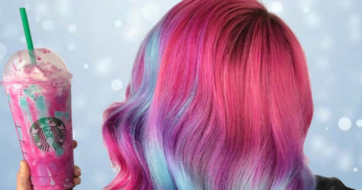 Tren Warna Rambut  yang Terinspirasi dari Starbucks Unicorn  