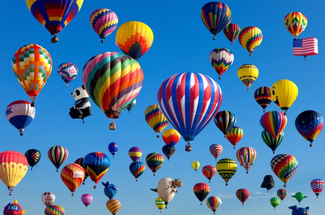 Festival Unik Amerika - Balon Udara, Albuquerque