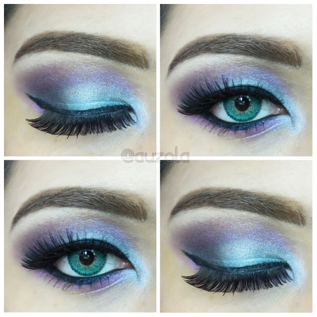 Tutorial eye makeup mesmerizing blue