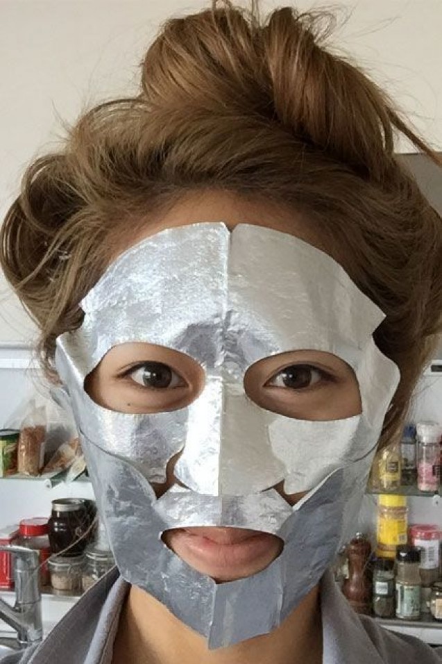 Aluminum foil mask