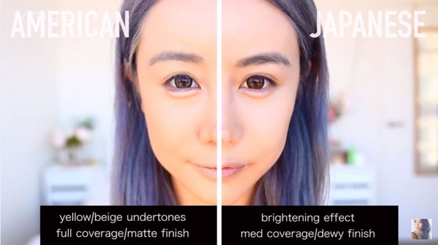 Perbedaan makeup alis Jepang dan Amerika