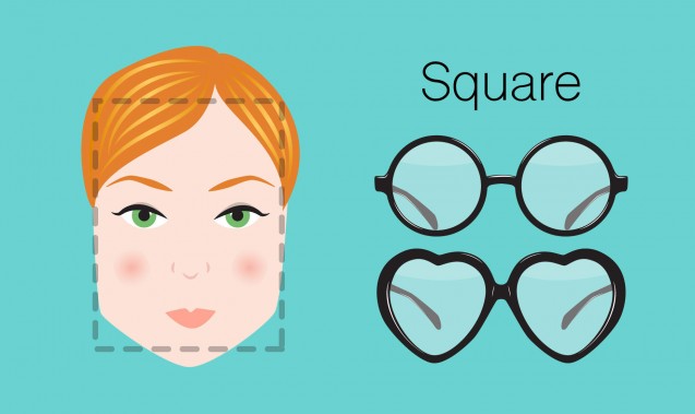 Kacamata yang sesuai untuk wajah persegi