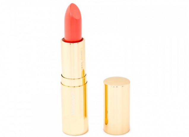 Warna lipstik coral (CANMAKE Creamy Touch Rouge - 02)