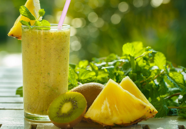 Smoothie tropical fruit