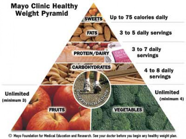 Diet mayo pyramid