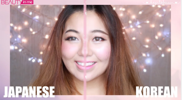 Make up Jepang blush on