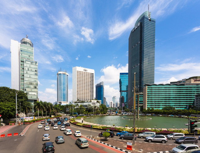 Berjalan-jalan kota Jakarta